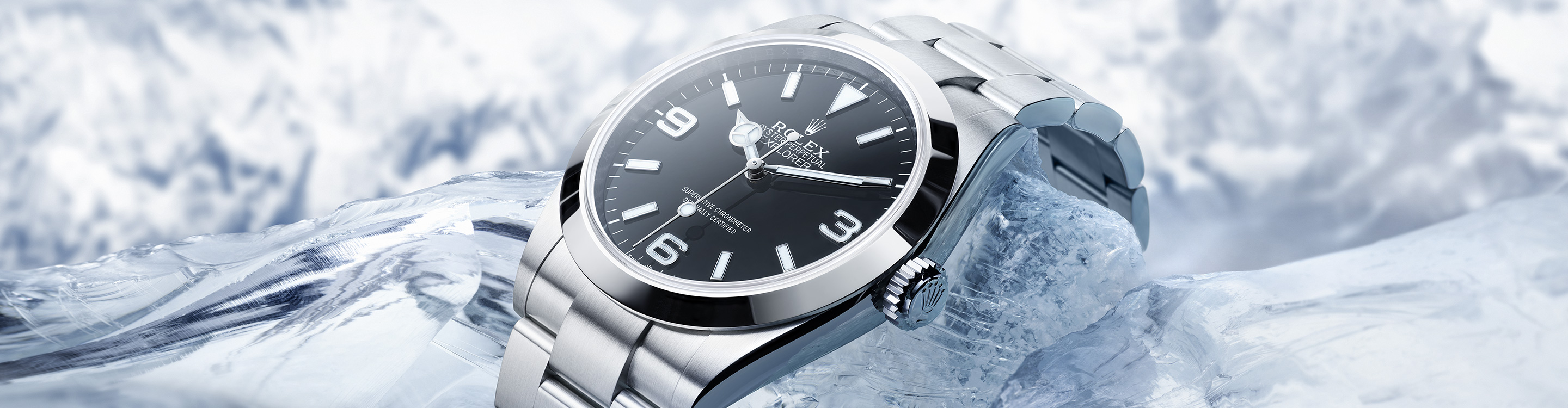 Dial Rolex Explorer II Oystersteel and Black Dial in Grassy