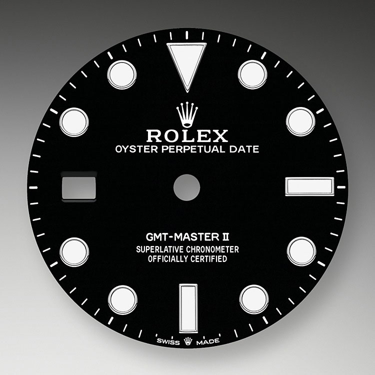 Esfera negra Reloj Rolex GMT-Master II en Grassy