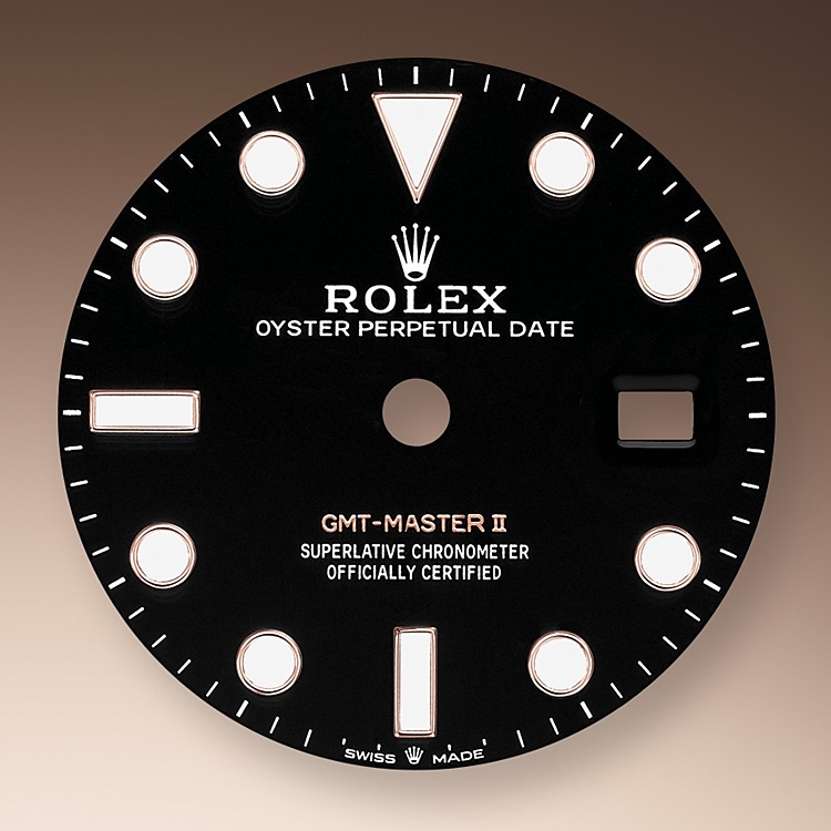 Black Dial Rolex watch GMT-Master II in Grassy