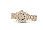 Rolex watch Lady-Datejust yellow gold, diamond-paved dial in Grassy
