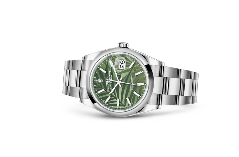 Reloj Rolex Datejust 36 en horizontal en Grassy en Madrid
