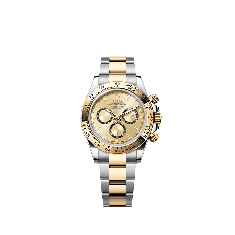 Rolex Cosmograph Daytona Oystersteel and yellow gold in Grassy
