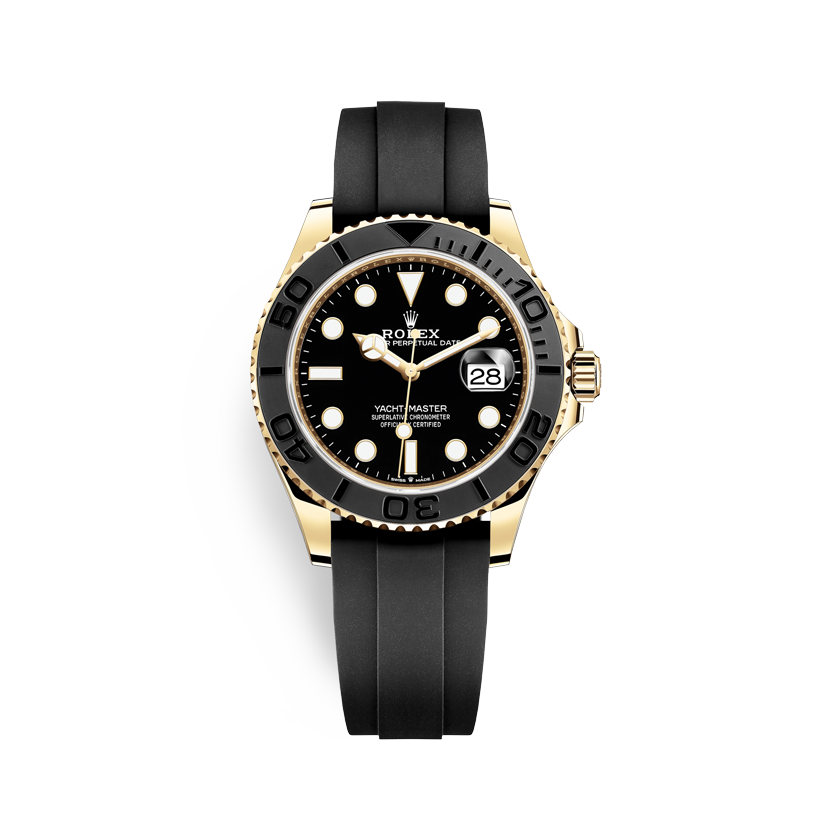 Rolex Yacht-Master Oyster, 42 mm, yellow gold in Grassy