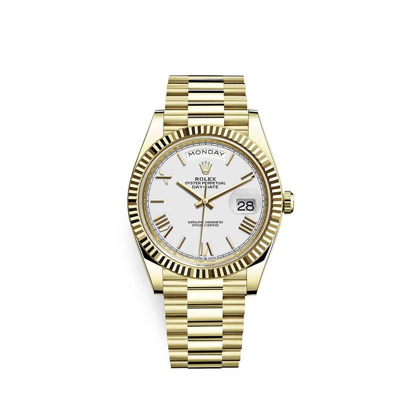 Rolex watch Day-Date 40 in Grassy